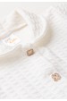 Conjunto Blusa e Calça Bubble Menina - Off-White - Ame Kids