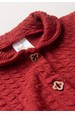 Conjunto Blusa e Calça Bubble Menina - Vermelho - Ame Kids