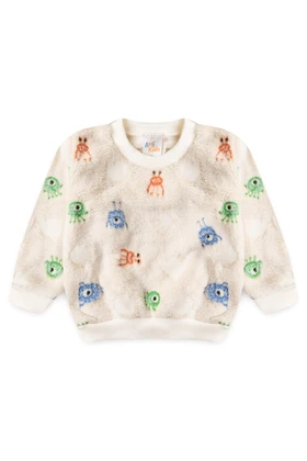 Conjunto Casaco e Calça Fleece - Aliens - Ame Kids