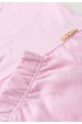 Conjunto Blusa com Babado e Calça Menina - Rosa Bebê - Ame Kids