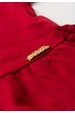 Conjunto Blusa com Babado e Calça Menina - Vermelho - Ame Kids