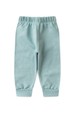 Conjunto Blusa Manga Longa Coração e Calça Moletom - Verde Jade - Ame Kids