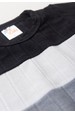 Conjunto Body Tricolor Canelado Menino - Preto - Ame Kids