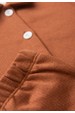 Conjunto Casaco Botões e Calça Moletom - Avelã - Ame Kids