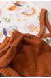 Conjunto Body Canelado Menina - Borboleta - Ame Kids