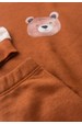Conjunto Blusa Manga Longa e Calça Moletom - Ursinho Avelã - Ame Kids