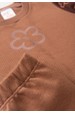 Conjunto Blusa Manga Longa e Calça Moletom - Flor Avelã - Ame Kids