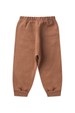 Conjunto Blusa Manga Longa e Calça Moletom - Flor Avelã - Ame Kids