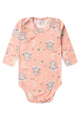 Conjunto Suede Longo Estampado - Carneirinho - Ame Kids
