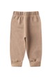 Conjunto Blusa Estampada Manga Longa e Calça - Caqui - Ame Kids