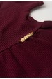 Conjunto Blusa Shorts Menina Moscou - Vinho - Ame Kids