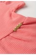 Conjunto Blusa Shorts Menina Moscou - Pêssego - Ame Kids