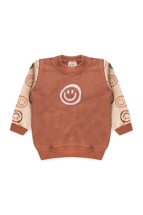 Conjunto Blusa Manga Longa e Calça Moletom - Smile Doce - Ame Kids