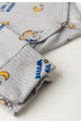 Conjunto Canelado Light Longo - Urso Mescla - Ame Kids
