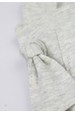 Jardineira Curta Moletinho Menino - Off-White - Ame Kids