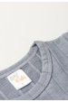Conjunto de Blusa e Shorts Canelado Tricolor - Mescla - Ame Kids