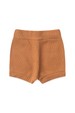 Conjunto Blusa Canelada Curta com Botões Menino - Caramelo - Ame Kids