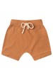 Conjunto Body Canelado Curto Menino - Arco Avelã - Ame Kids