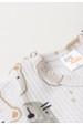 Conjunto Body Canelado Curto Menino - Bichinhos - Ame Kids