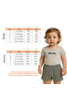 Conjunto Body Canelado e Short Sustentável - Bege e Off-White - Ame Kids