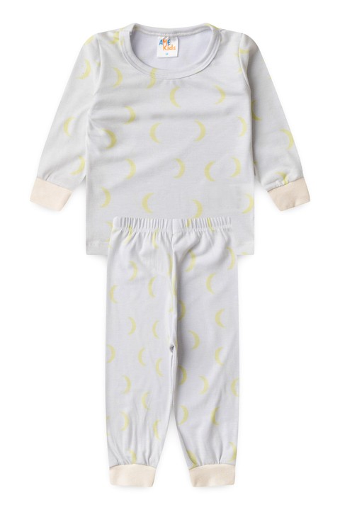 Conjunto Pijama Blusa e Calça - Lua - Ame Kids