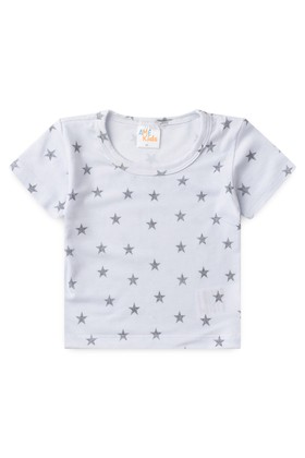 Conjunto Pijama Blusa e Shorts - Estrelas - Ame Kids