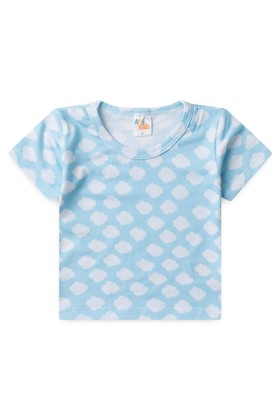 Conjunto Pijama Blusa e Shorts - Nuvens - Ame Kids