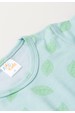 Conjunto Pijama Blusa e Shorts - Folhas - Ame Kids