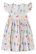 Vestido Curto Menina Furtinhas - Verde - Ame Kids