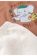 Conjunto Regata e Shorts Menino - Elefante Caramelo - Ame Kids