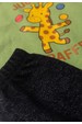 Conjunto Regata e Shorts Menino - Girafa Verde - Ame Kids
