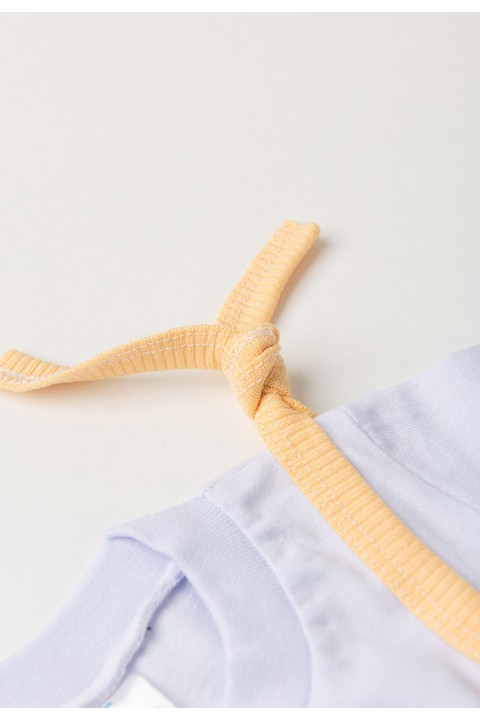 Conjunto Jardineira e Blusa - Bananinha - Ame Kids