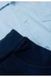 Conjunto Blusa e Shorts Menino - Bolso Azul - Ame Kids