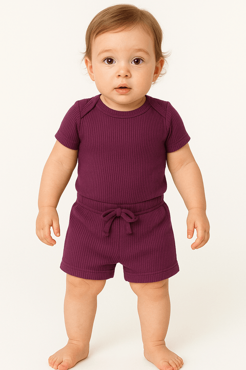 Conjunto Canelado Light Curto - Berngela - Ame Kids