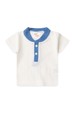 Conjunto de Blusa e Shorts Moscou Menino - Botões Azul - Ame Kids
