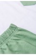 Conjunto de Blusa e Shorts Meia Malha Menino - Bolso Verde - Ame Kids