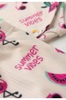 Conjunto Canelado Light Estampado Curto - Summer - Ame Kids