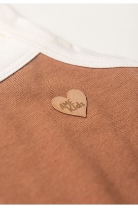 Conjunto Cropped Shorts Menina - Caramelo - Ame Kids