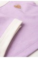 Conjunto Cropped Shorts Menina - Lilás - Ame Kids