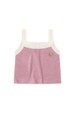 Conjunto Cropped Shorts Menina - Rosê - Ame Kids