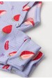 Conjunto Canelado Light Longo - Morango Lilás - Ame Kids