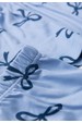 Conjunto Bata Shorts Verão Bebê - Lacinho Azul - Ame Kids