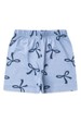 Conjunto Bata Shorts Verão Bebê - Lacinho Azul - Ame Kids