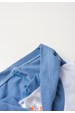 Conjunto de Blusa com Capuz e Shorts Meia Malha Menino - Azul - Ame Kids