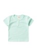 Conjunto de Blusa Listrada e Shorts Menino - Verde - Ame Kids
