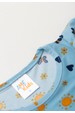 Vestido Curto Menina Liganete - Borboleta Azul - Ame Kids