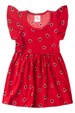 Vestido Curto Menina Liganete - Corações - Ame Kids