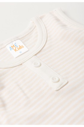 Conjunto Regata e Shorts Menino Suedine - Marfim - Ame Kids