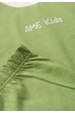 Conjunto de Blusa e Shorts Meia Malha - Verde - Ame Kids