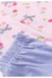 Conjunto Pijama Blusa e Shorts - Cereja Rosa - Ame Kids